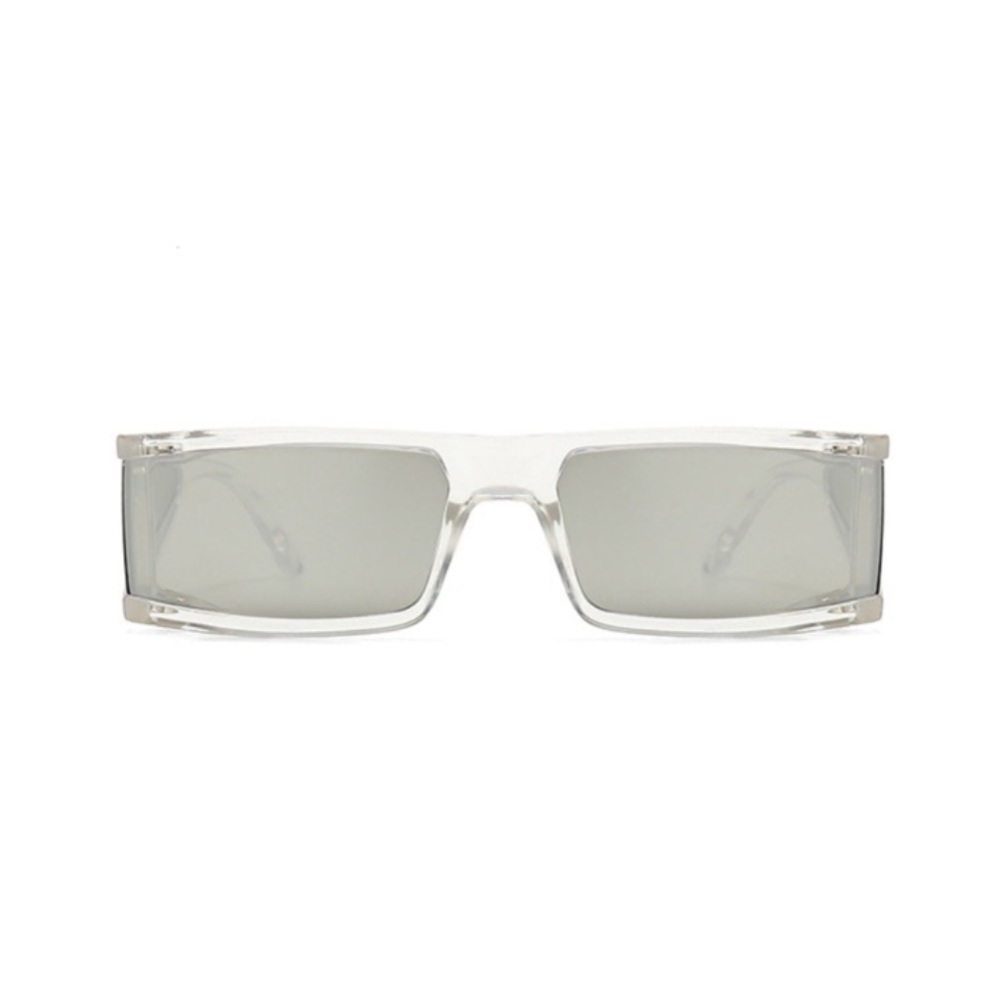 Silver 2020 Square Future Sunglasses